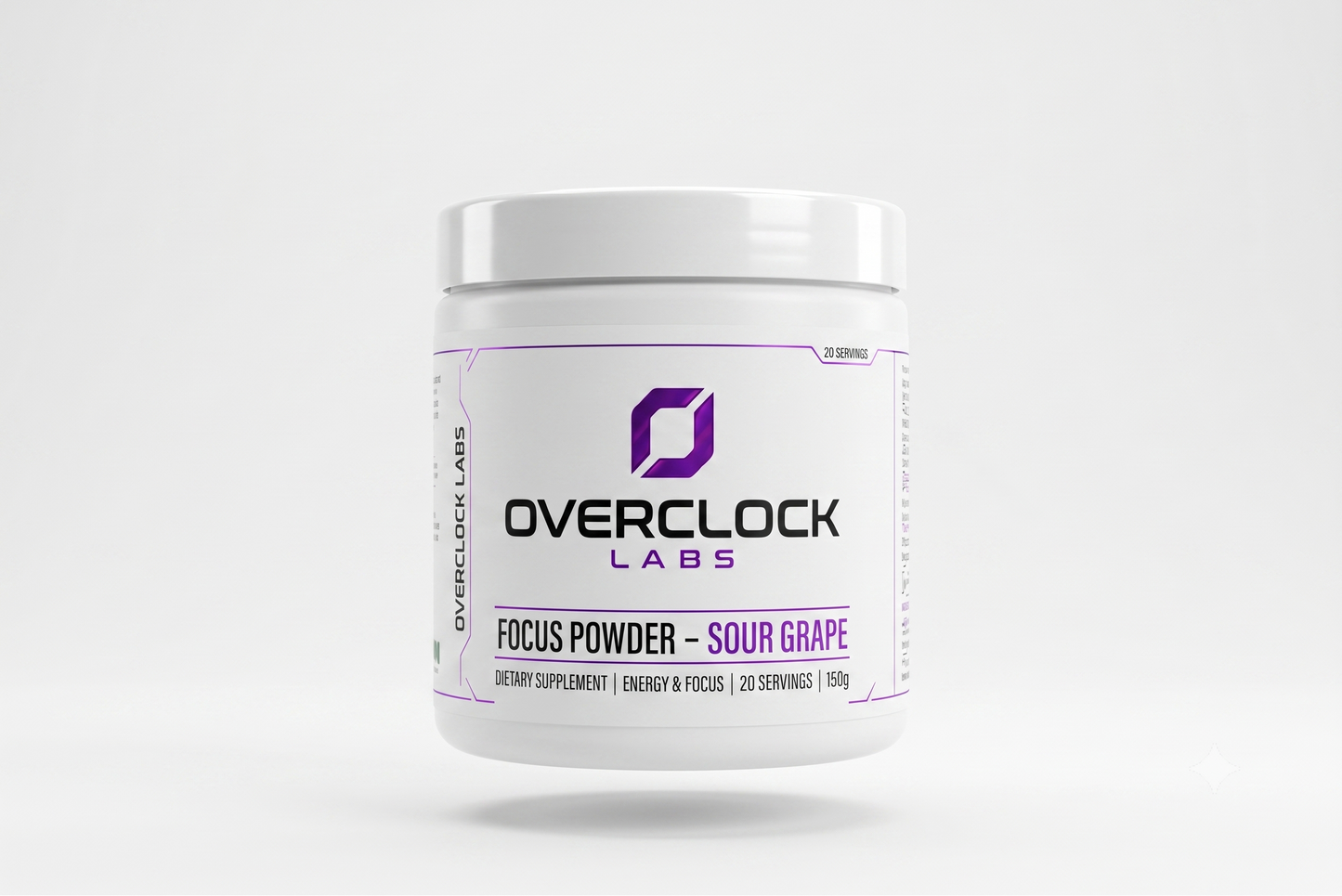 Overclock Labs Focus Powder – Sour Grape