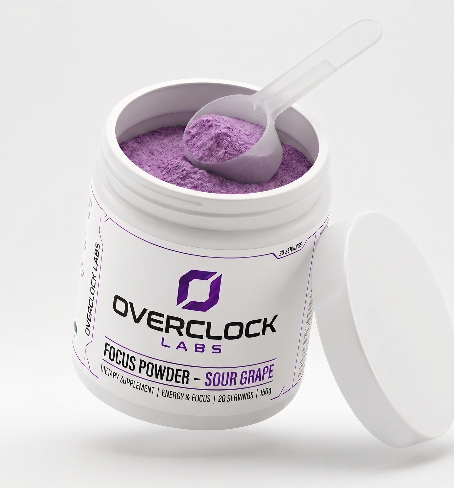 Overclock Labs Focus Powder – Sour Grape