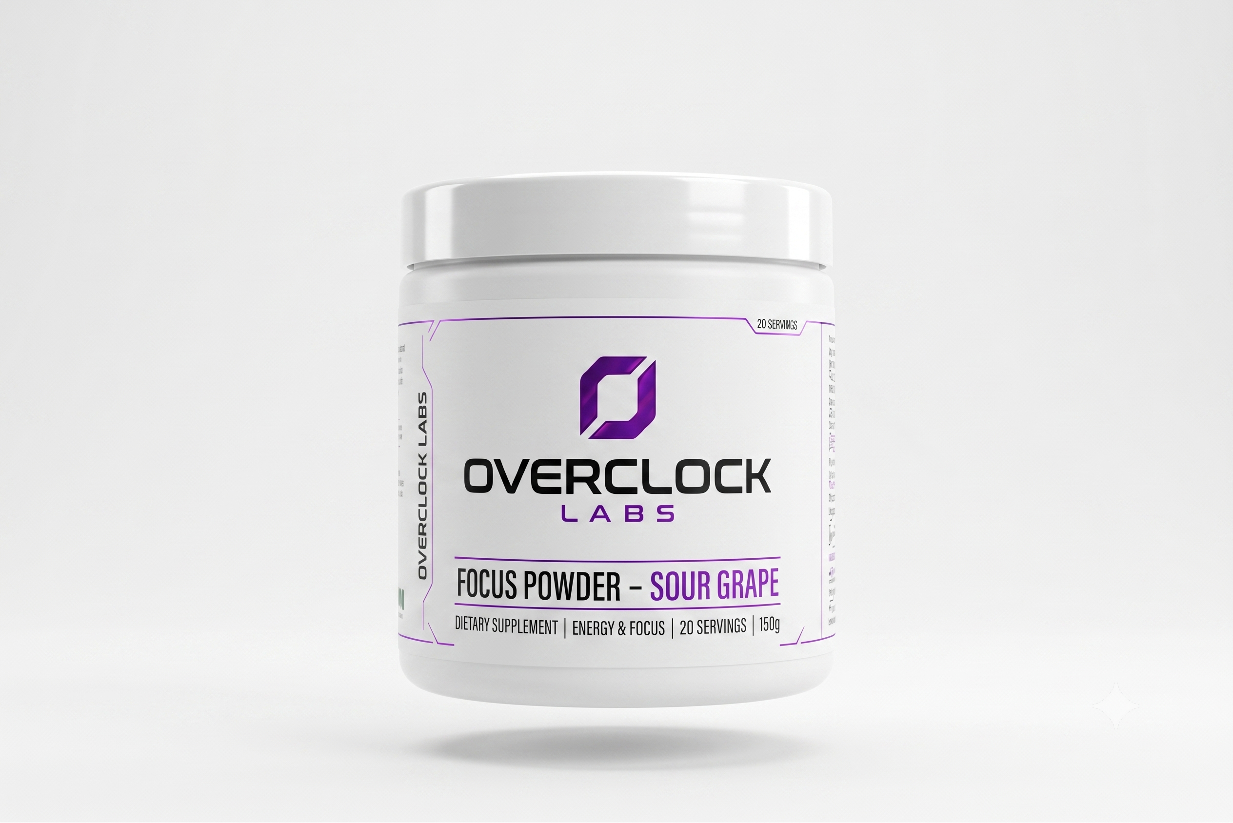 Overclock Labs Focus Powder – Sour Grape